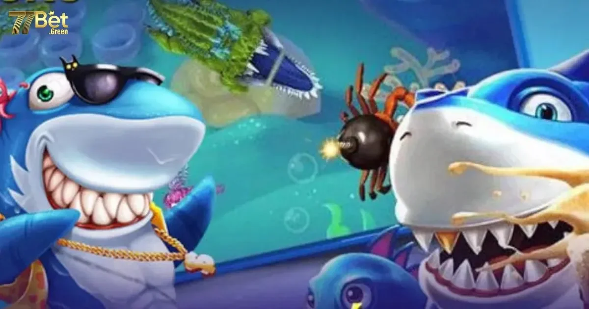 Bắn C&aacute; Kim Cương 77bet: C&aacute;ch săn c&aacute; kim cương trong tr&ograve; chơi tại 77bet