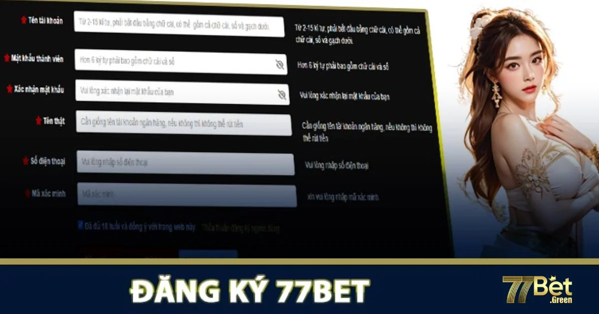 Đăng Ký 77Bet: Hướng Dẫn Cụ Thể Từng Bước Đăng Ký Tài Khoản 1 Đăng ký 77bet – Hướng Dẫn Tạo Tài Khoản Nhanh Chóng Chỉ Trong 3 Phút