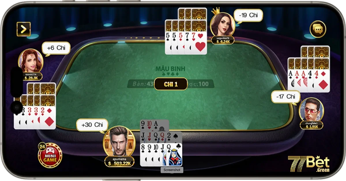 Game Bài Mậu Binh 77bet | Lưu Ý Quan Trọng Trong Mậu Binh 4 Cách chơi Mậu binh tại 77bet dành cho người mới