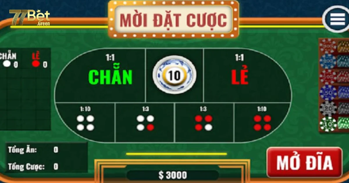 Mẹo chơi X&oacute;c Đĩa 77bet gi&uacute;p tăng tỷ lệ thắng